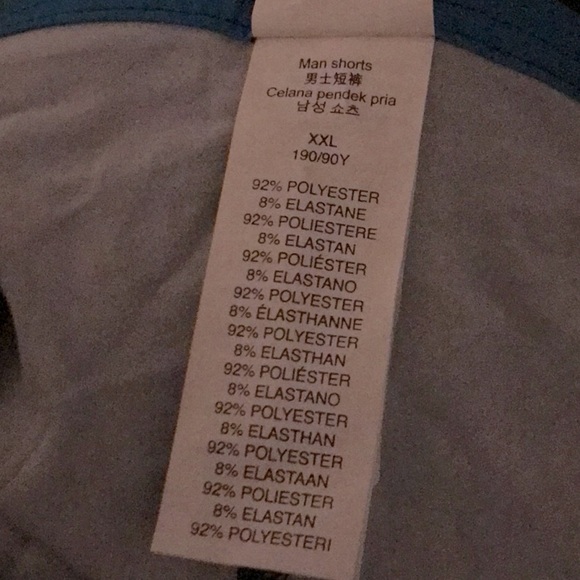 NWT OAKLEY Blue Channel Floral Board Shorts Swim trunk Hawaiian 4 way stretch - Picture 8 of 11